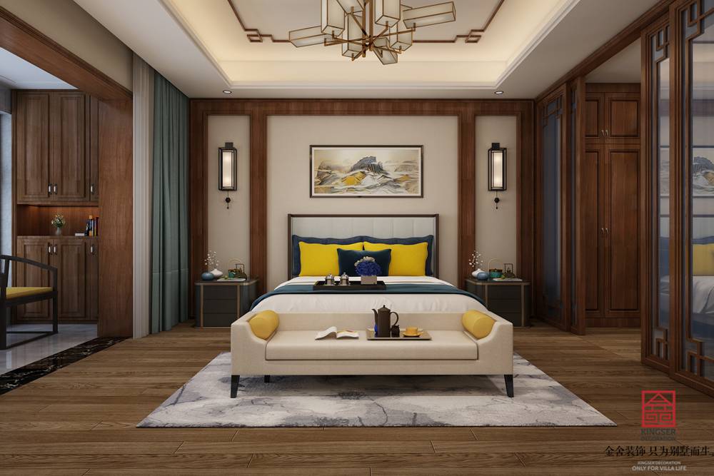 碧桂園260平美式風(fēng)格裝修案例