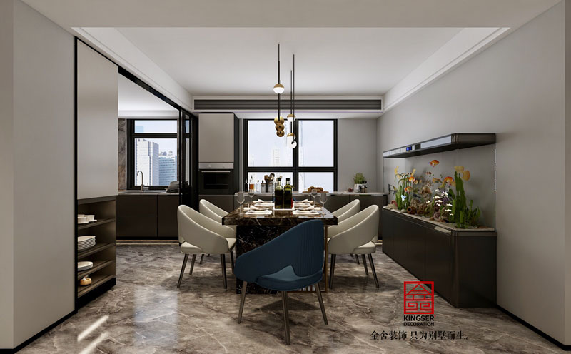 東南智匯城170㎡現(xiàn)代簡約風格裝修設(shè)計