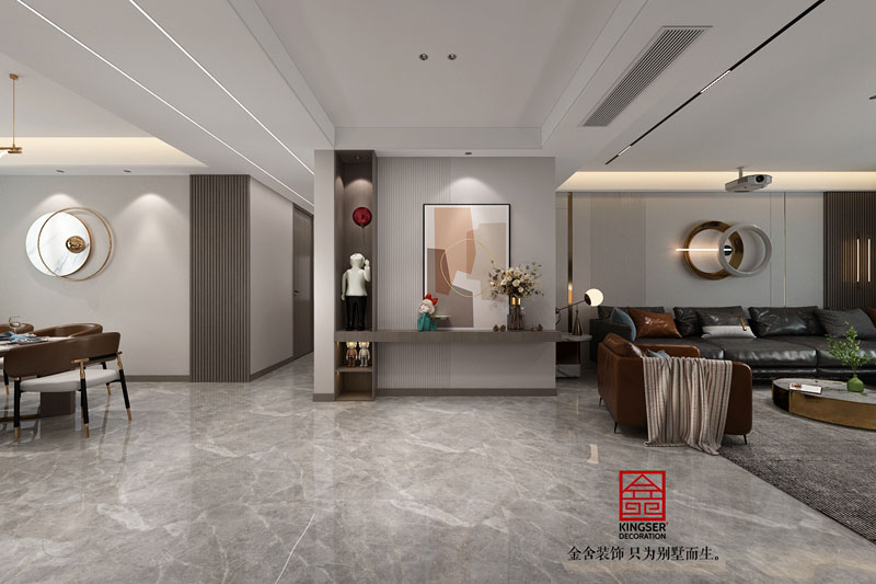 東南智匯城191平米現(xiàn)代輕奢風(fēng)格裝修設(shè)計