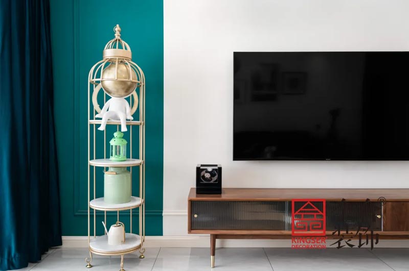 盛邦大都會北歐復(fù)古風(fēng)格裝修實景圖