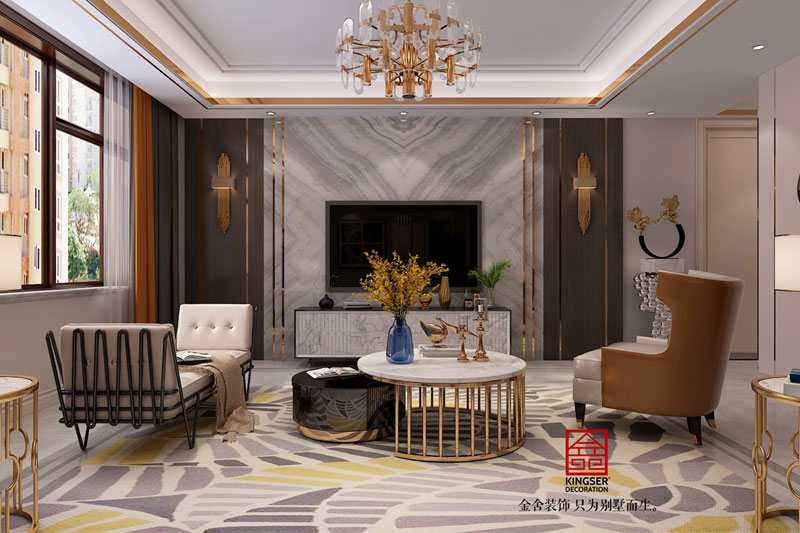 國(guó)賓壹號(hào)港式輕奢風(fēng)格裝修效果圖