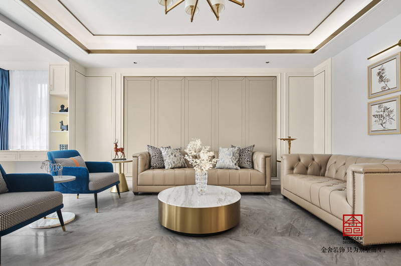 榮盛華府輕奢風(fēng)格裝修實(shí)景圖