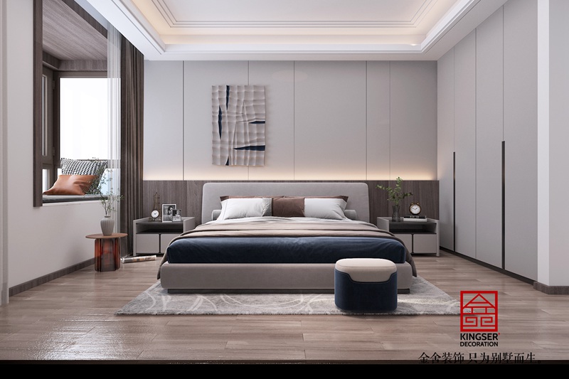 東南智匯城191平輕奢風格裝修效果圖