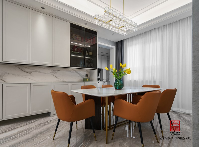 國(guó)赫天著185㎡輕奢風(fēng)格裝修實(shí)景